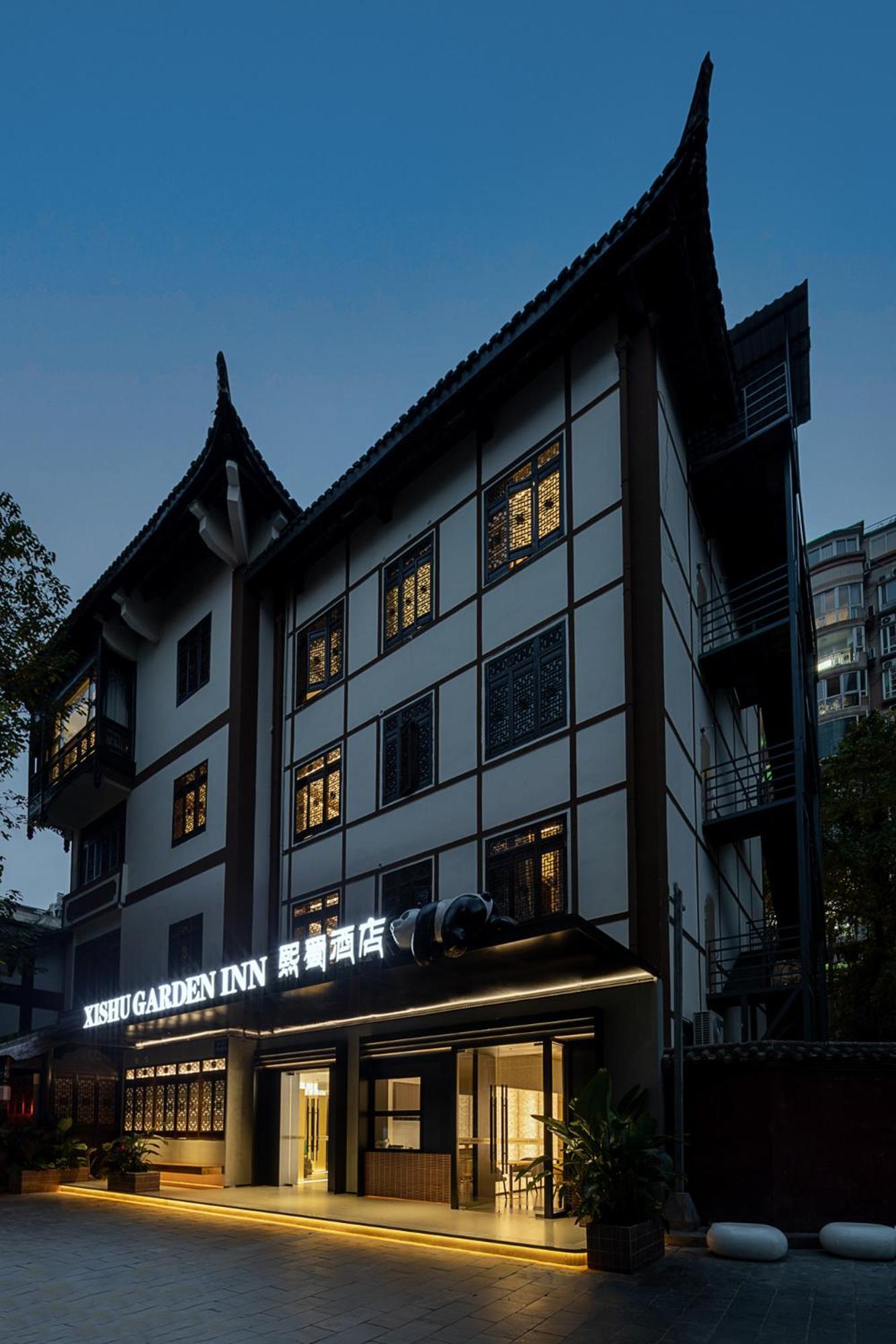 Xishu Garden Inn - Travel Agency Service - Car Rent Service - English Speaking Chengdú Exterior foto